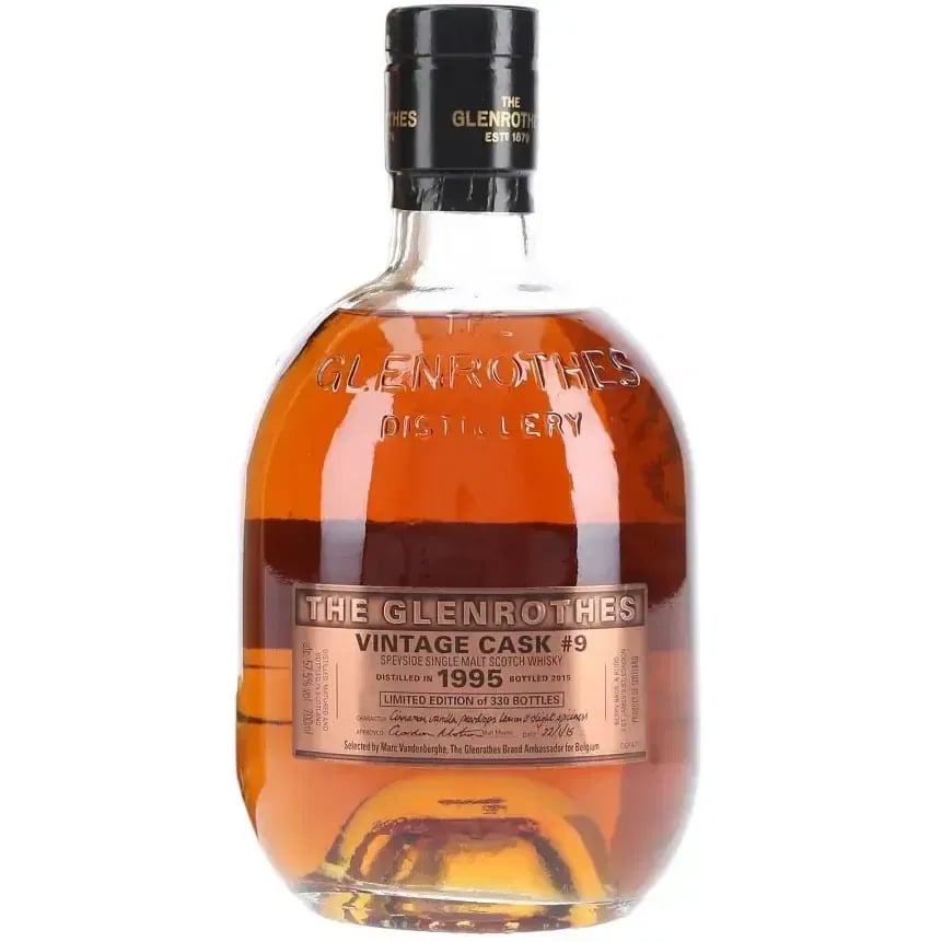 Glenrothes 1995 Vintage Cask #9 Cask Nr.9
