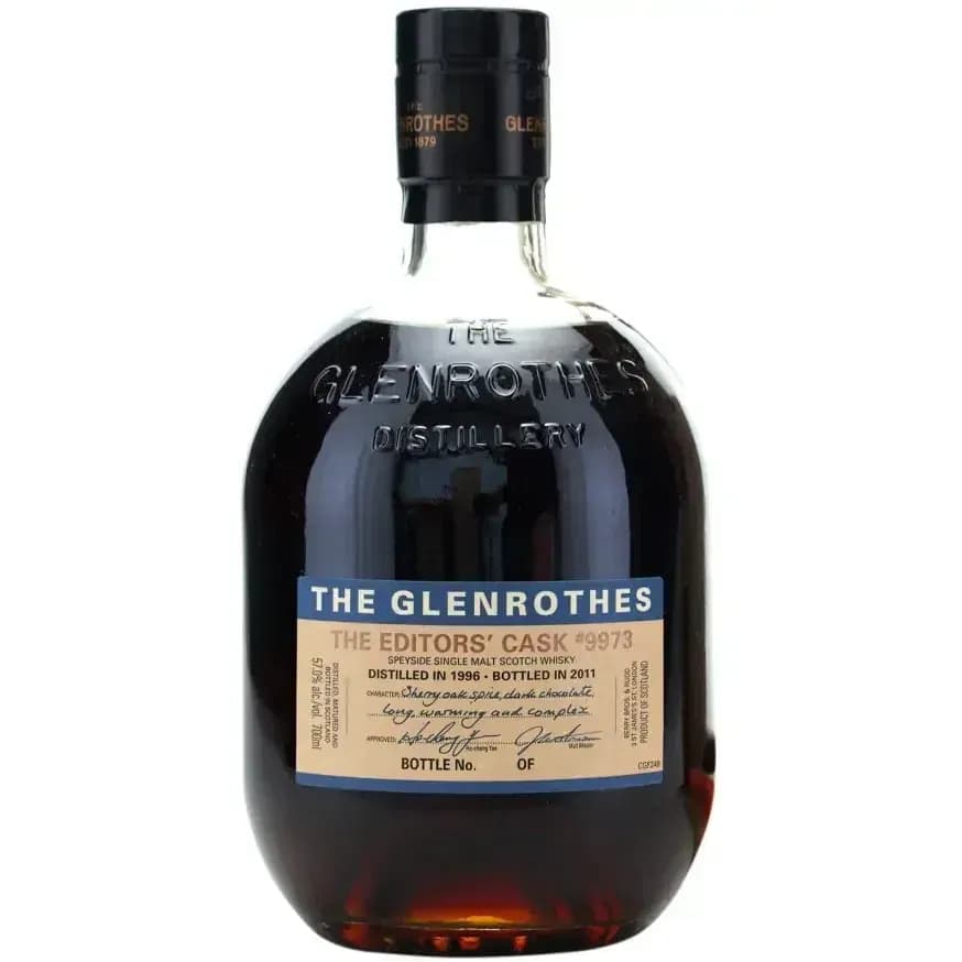 Glenrothes 1996 The Editors' Cask Nr.9973