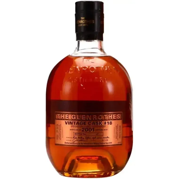 Glenrothes 2001 Vintage Cask #18 Cask Nr.18