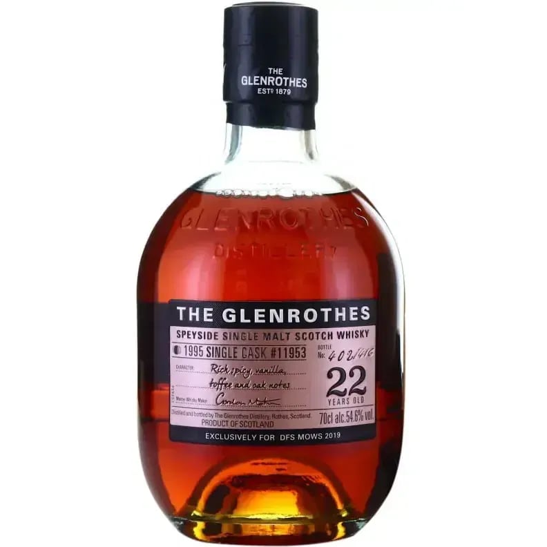 Glenrothes 22 Years Old 1995 The Exclusive Single Cask Collection Cask Nr.11953