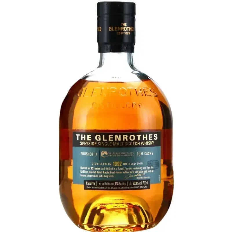 Glenrothes 23 Years Old 1992 St Lucia The Wine Merchant'S Collection Cask Nr.15