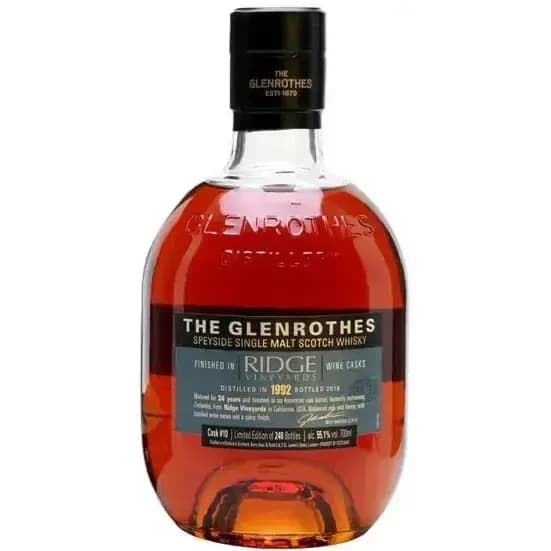 Glenrothes 24 Years Old 1992 Ridge The Wine Merchant'S Collection Cask Nr.06