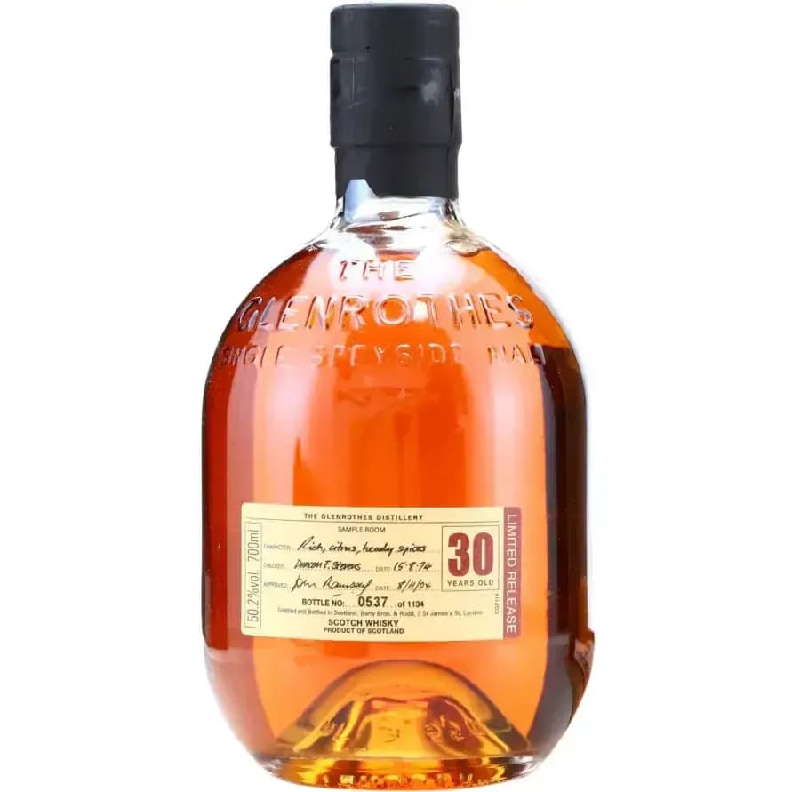 Glenrothes 30 Years Old Limited Release