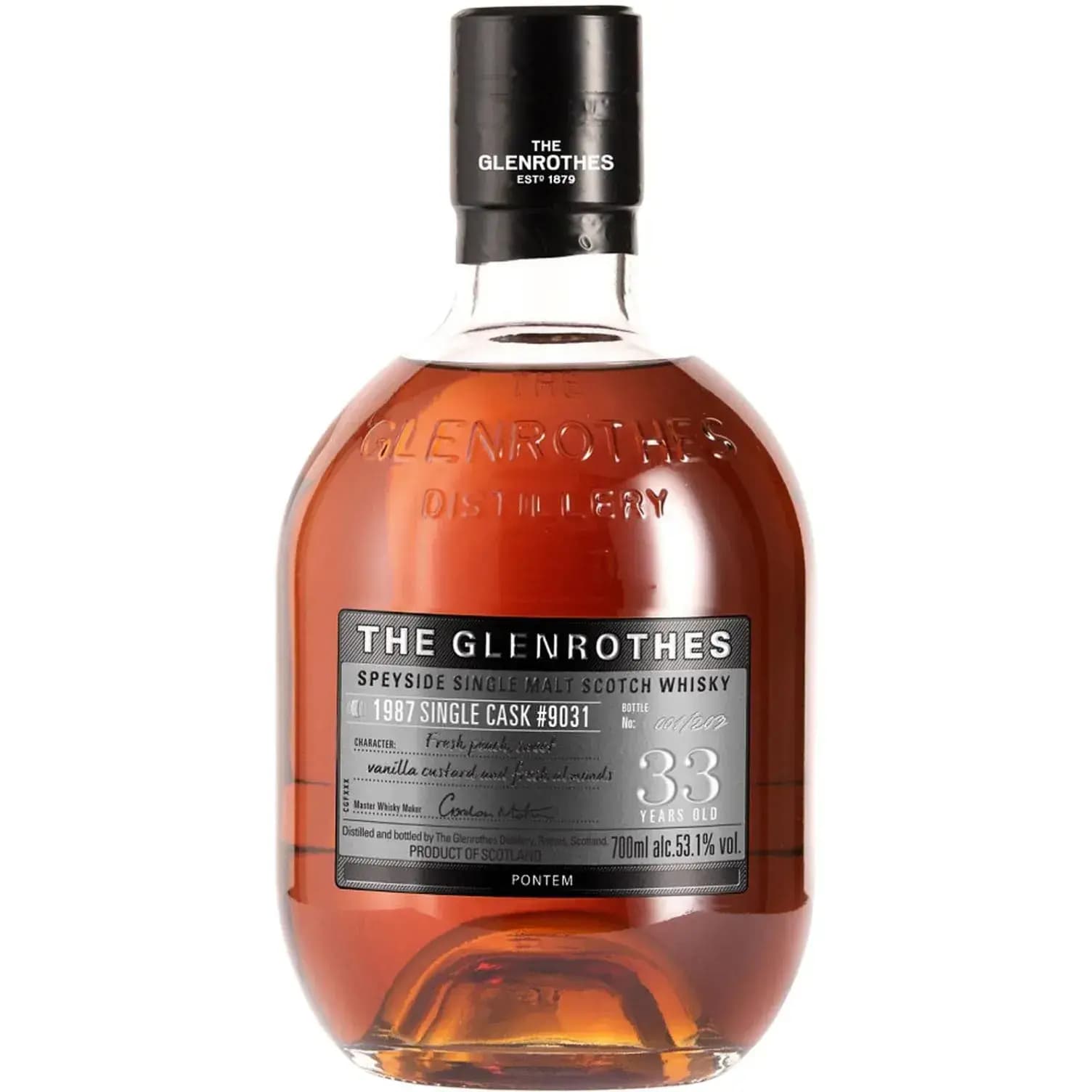Glenrothes 33 Years Old 1987 Single Cask Nr.9031