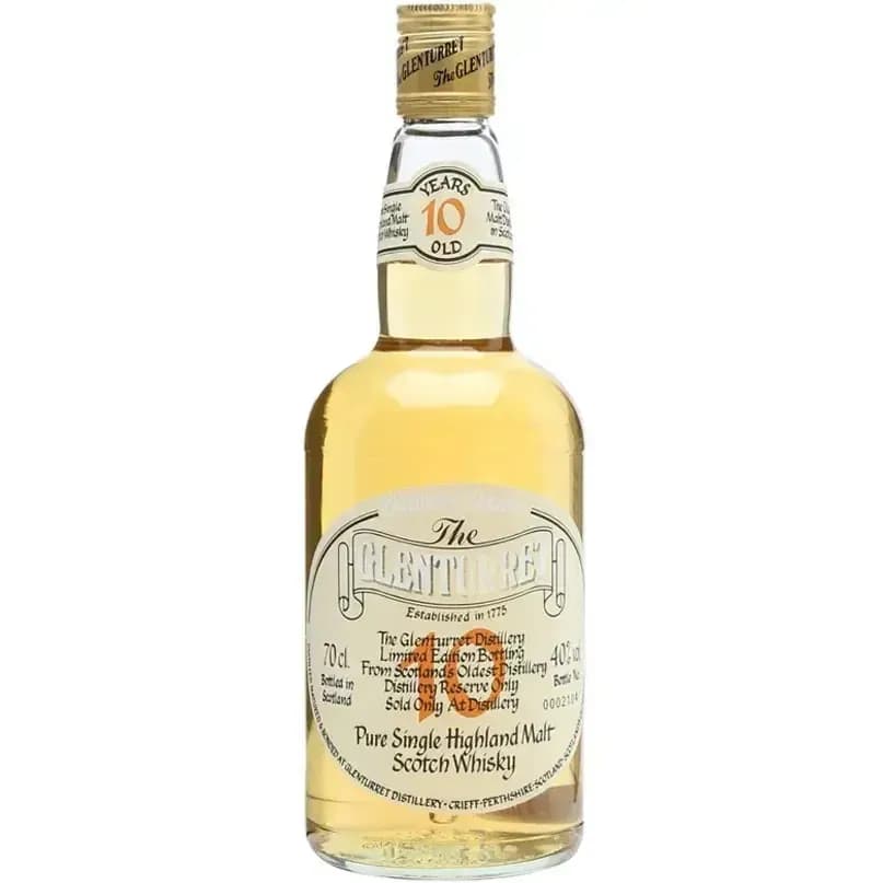 Glenturret 10 Years Old Pure Single Highland Malt Scotch Whisky