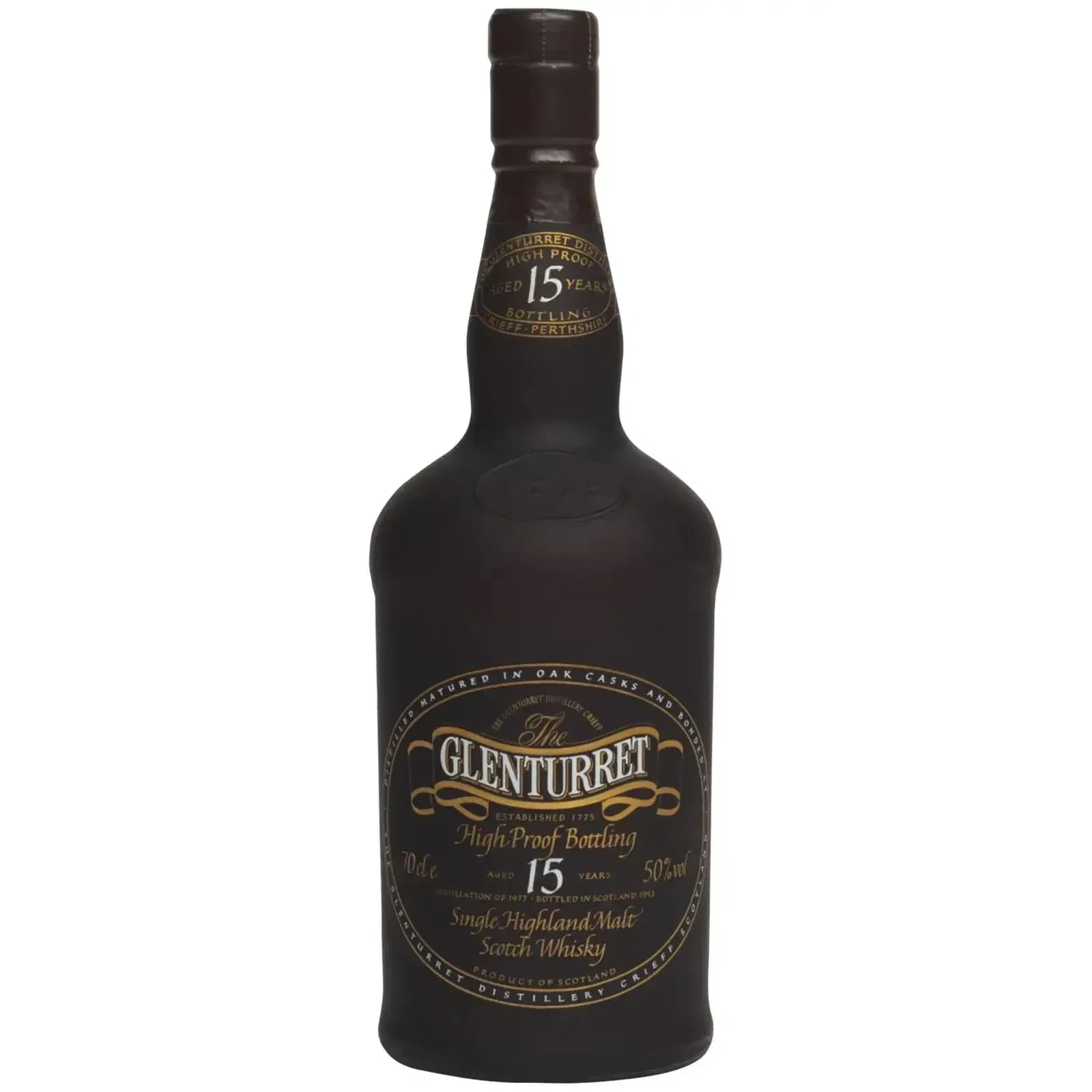 Glenturret 15 Years Old 1977 High Proof Bottling