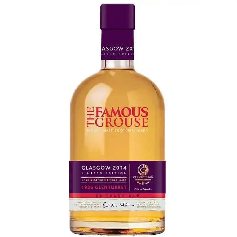 Glenturret 1986 The Famous Ground Glasgow 2014 Limited Edition