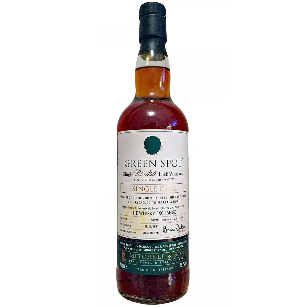 Green Spot 1991 Single Cask Nr.50776