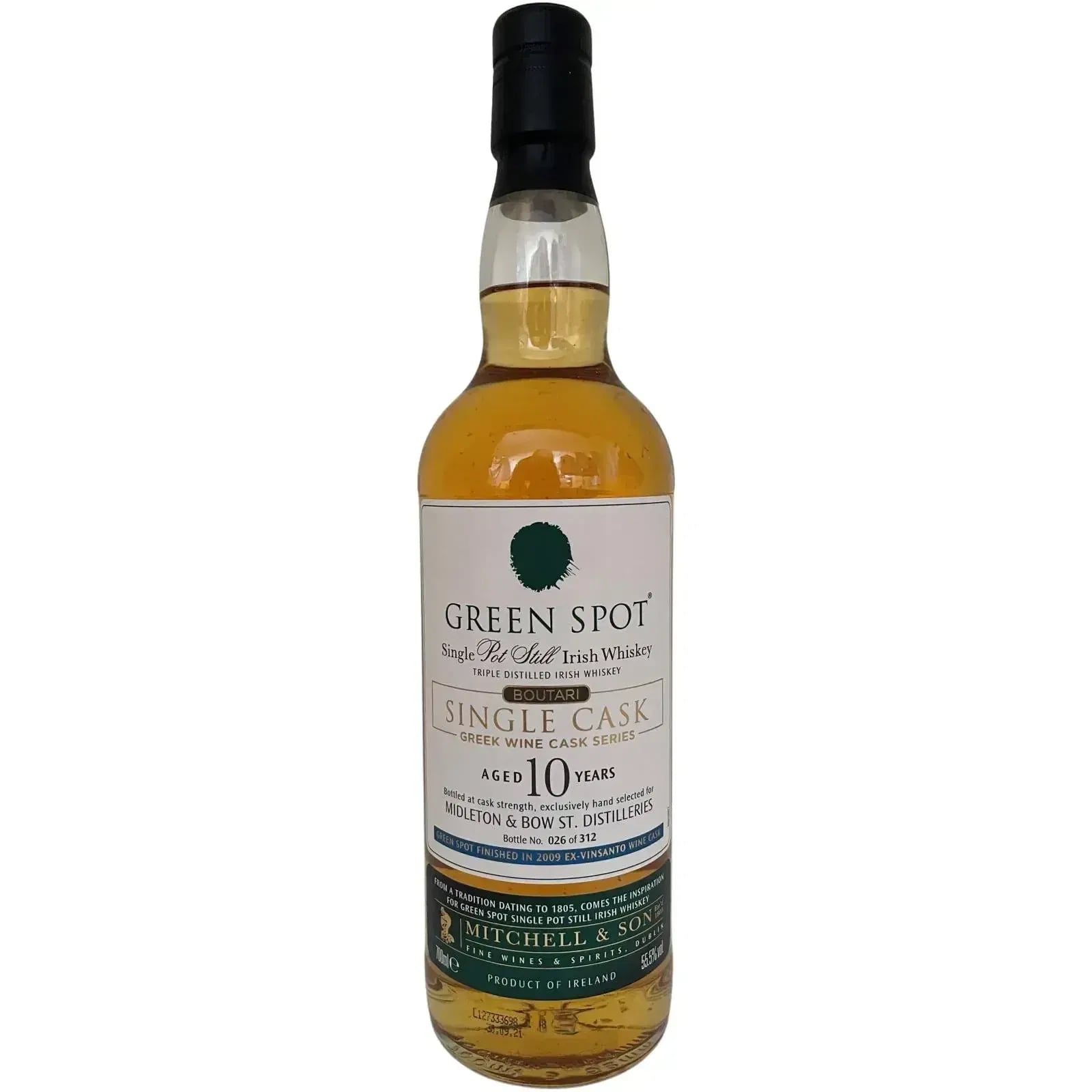 Green Spot 2010 Greek Cask Wine Series Cask Nr.363129 10 Years Old