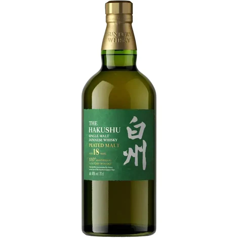 Hakushu 18 Years Old Peated Malt 100th Anniversary Edition
