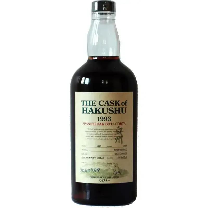 Hakushu 1993 The Cask Of Hakushu Nr.3C40789