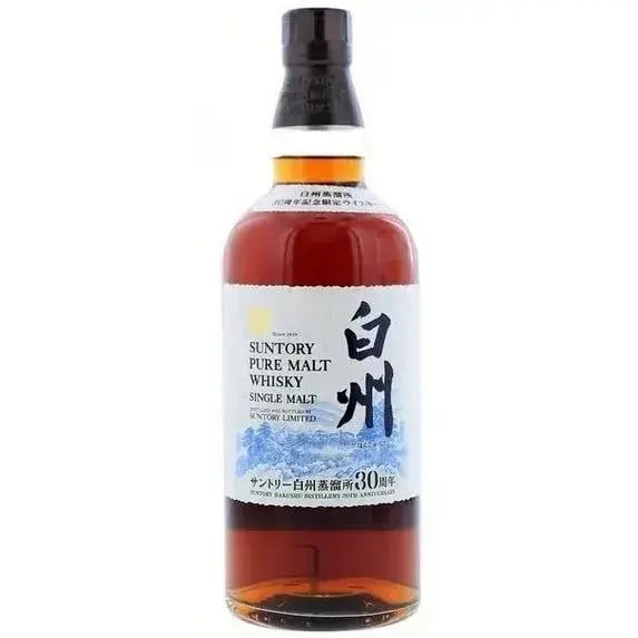 Hakushu 30Th Anniversary Suntory Pure Malt Whisky
