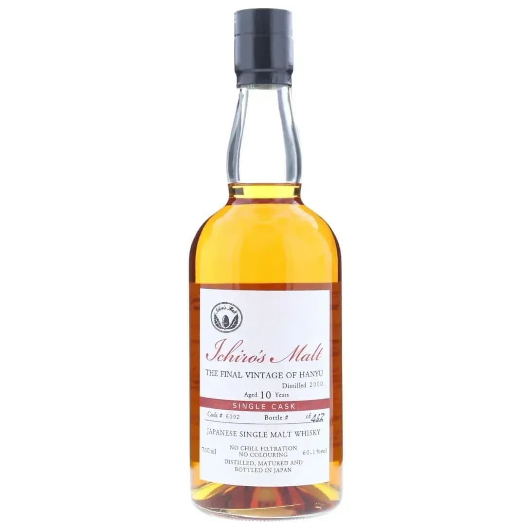 Hanyu 10 Years Old 2000 Ichiros Malt - The Final Vintage Cask Nr.6092