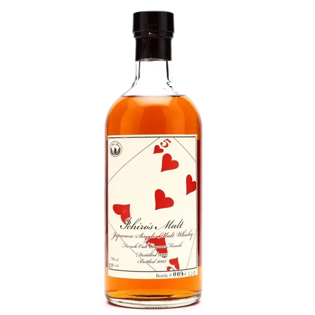 Hanyu 2000 Five Of Hearts Cask Nr.9100