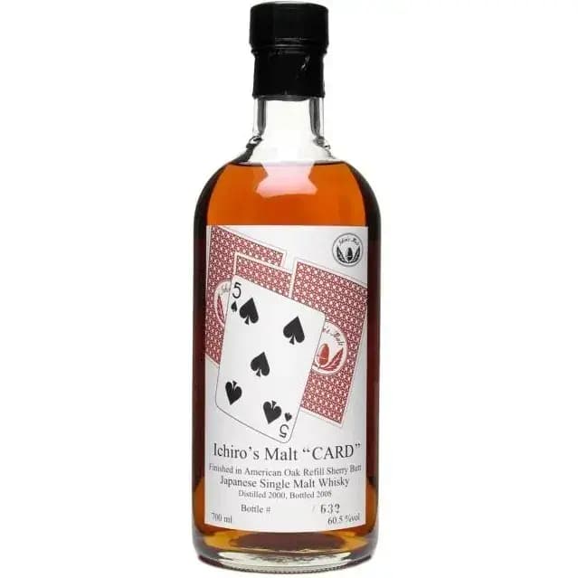 Hanyu 2000 Five Of Spades Cask Nr.9601