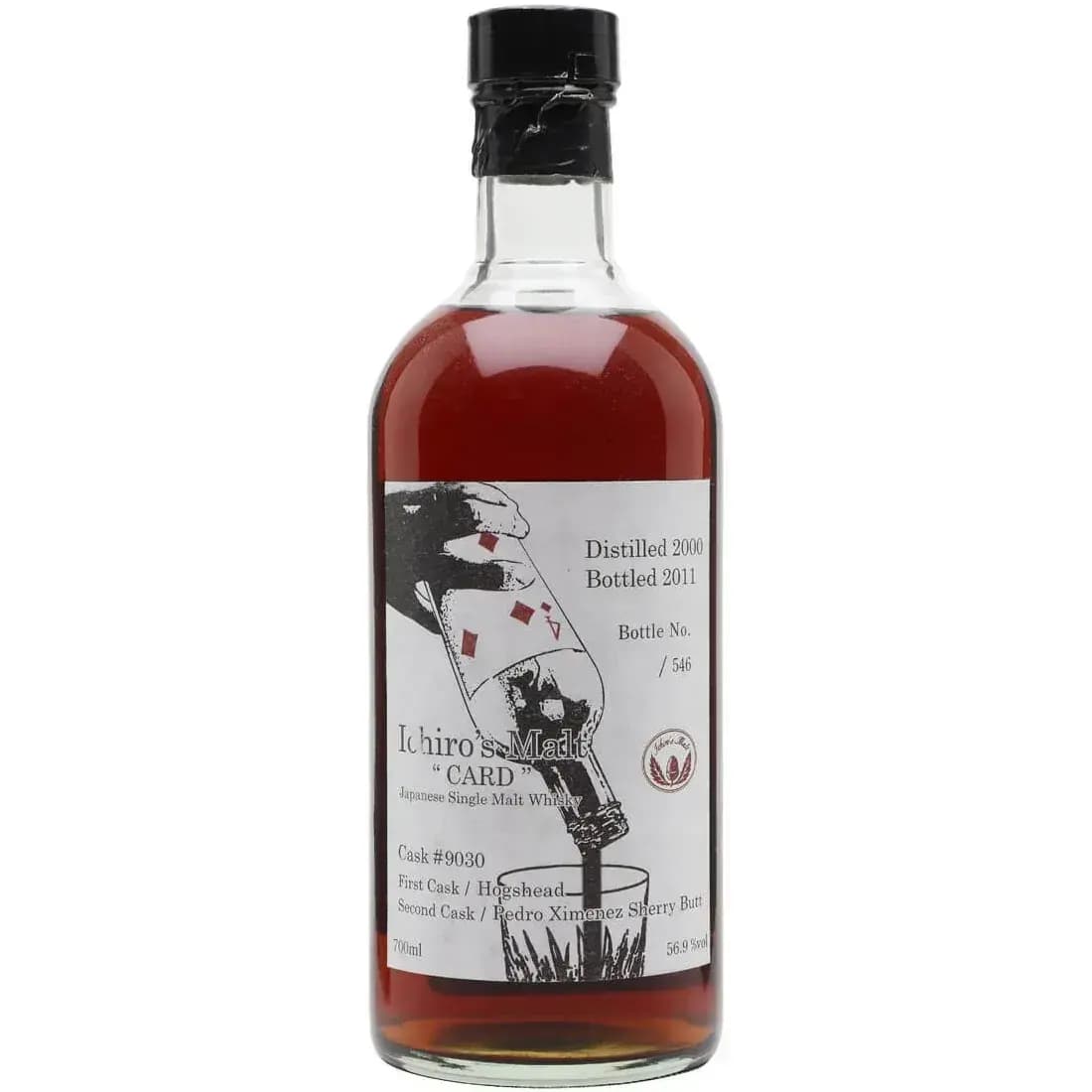 Hanyu 2000 Four Of Diamonds Cask Nr.9030