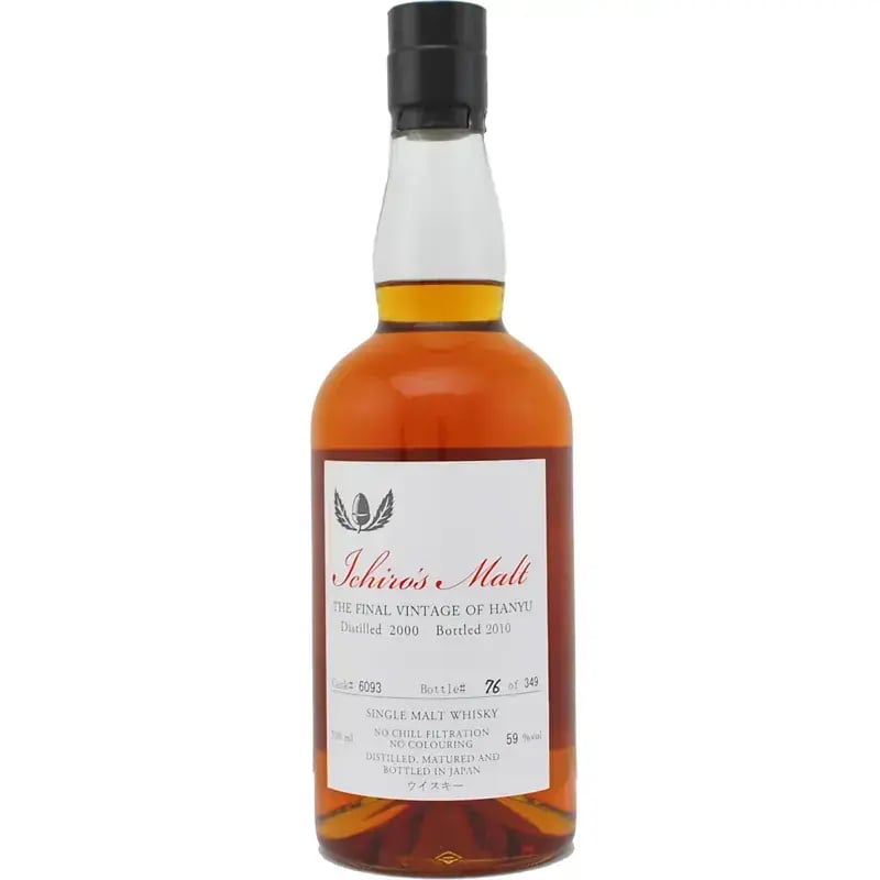 Hanyu 2000 Ichiro'S Malt - The Final Vintage Of Hanyu Cask Nr.6093