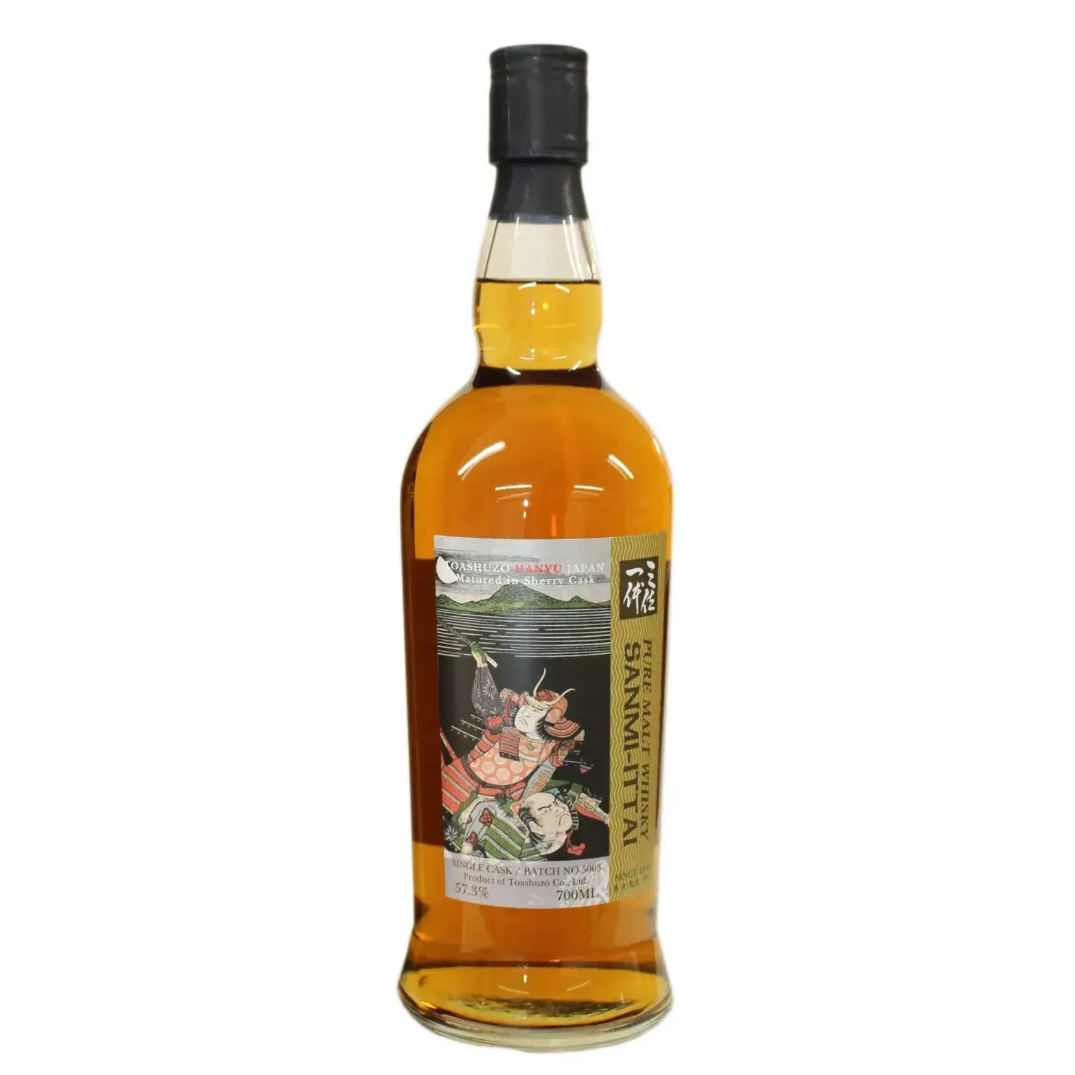 Hanyu Sanmi Ittai Trinitas No 2 The Legendary Warrior Single Cask Batch 5003