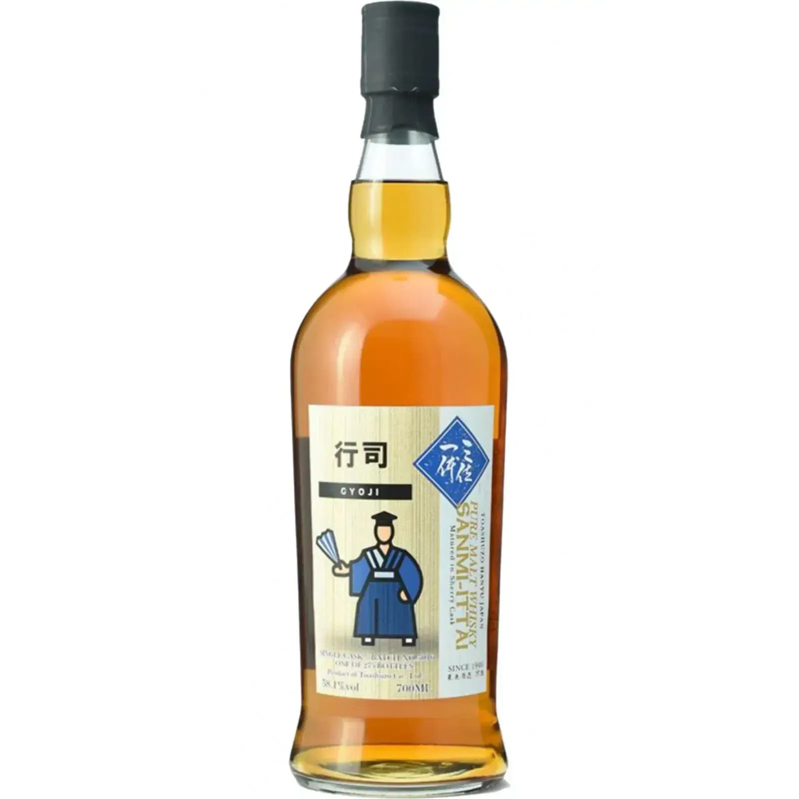 Hanyu Sanmi Ittai Trinitas Single Cask Sherry Cask Nr.5016