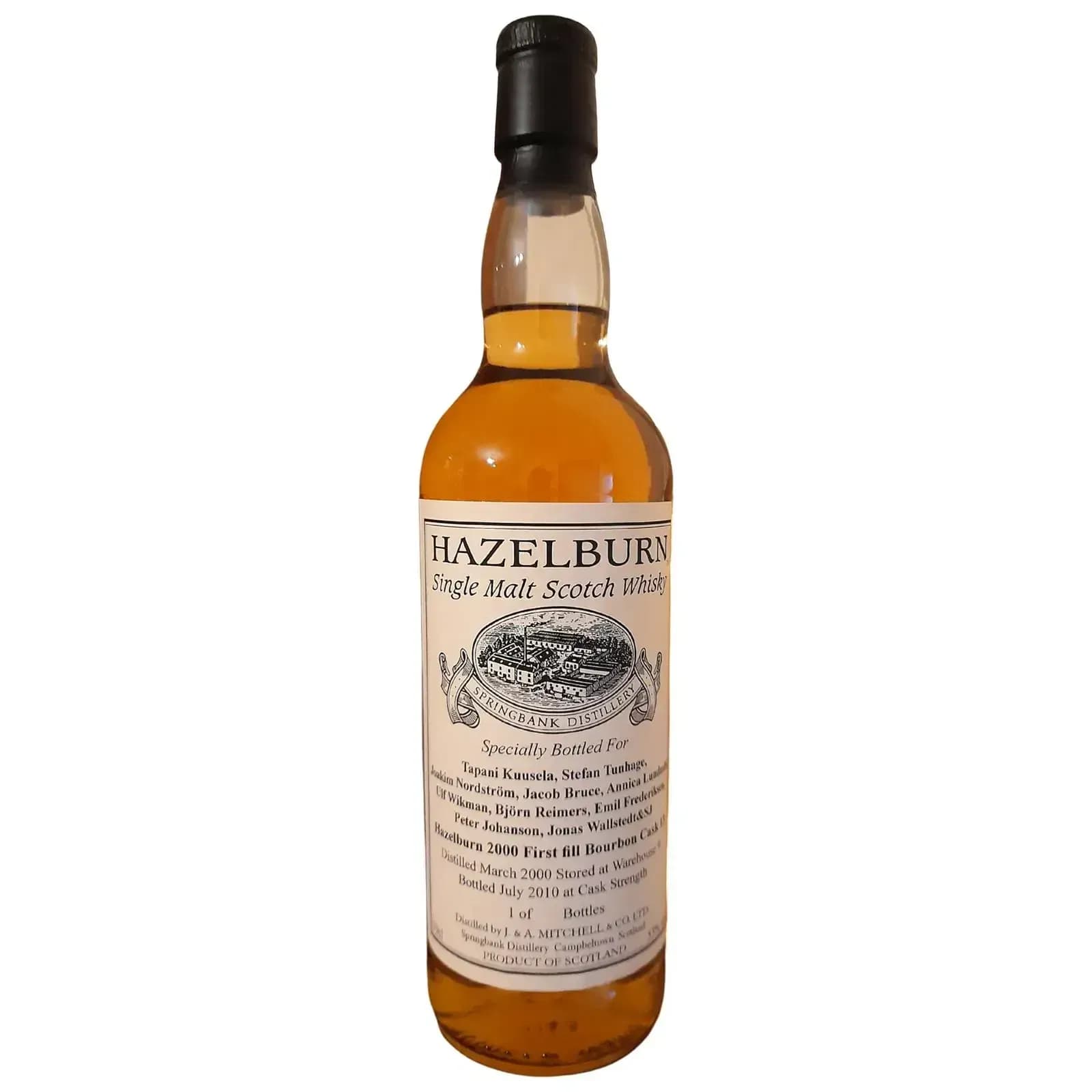 Hazelburn 10 Years Old 2000 Private Bottling Cask Nr.13