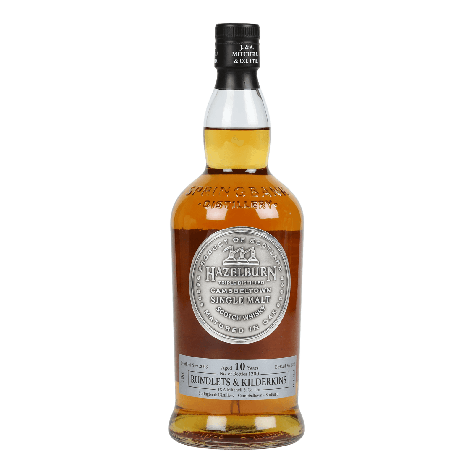 Hazelburn 10 Years Old 2003 Rundlets & Kilderkins