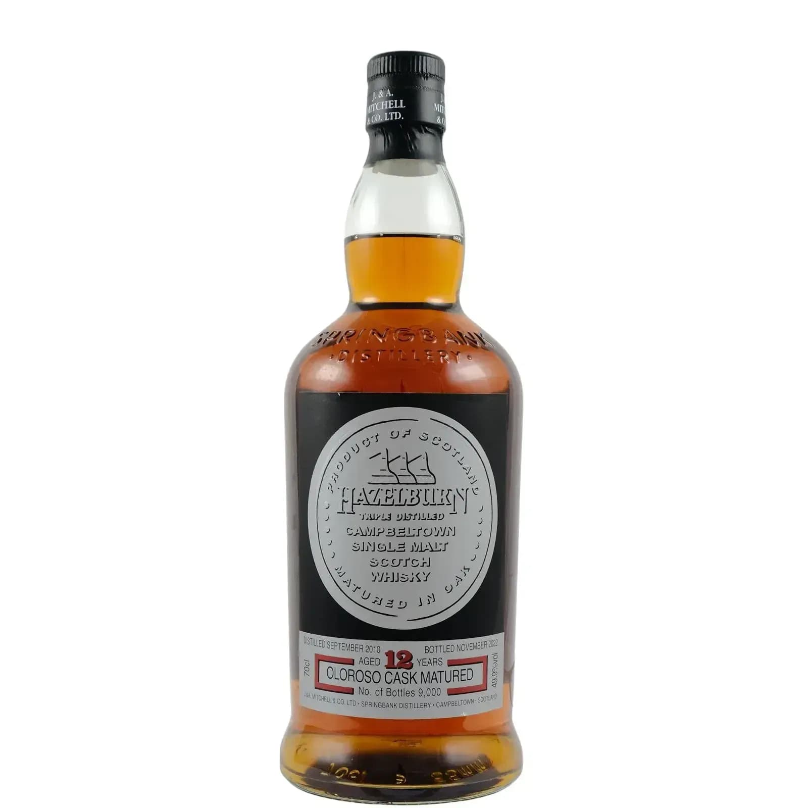 Hazelburn 12 Years Old 2010 Oloroso Cask Matured