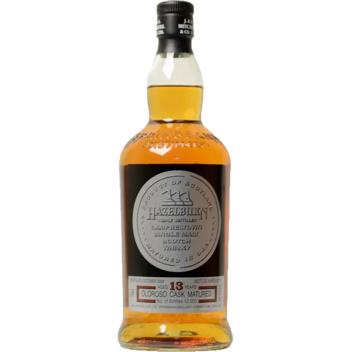 Hazelburn 13 Years Old 2003 Oloroso Cask Matured