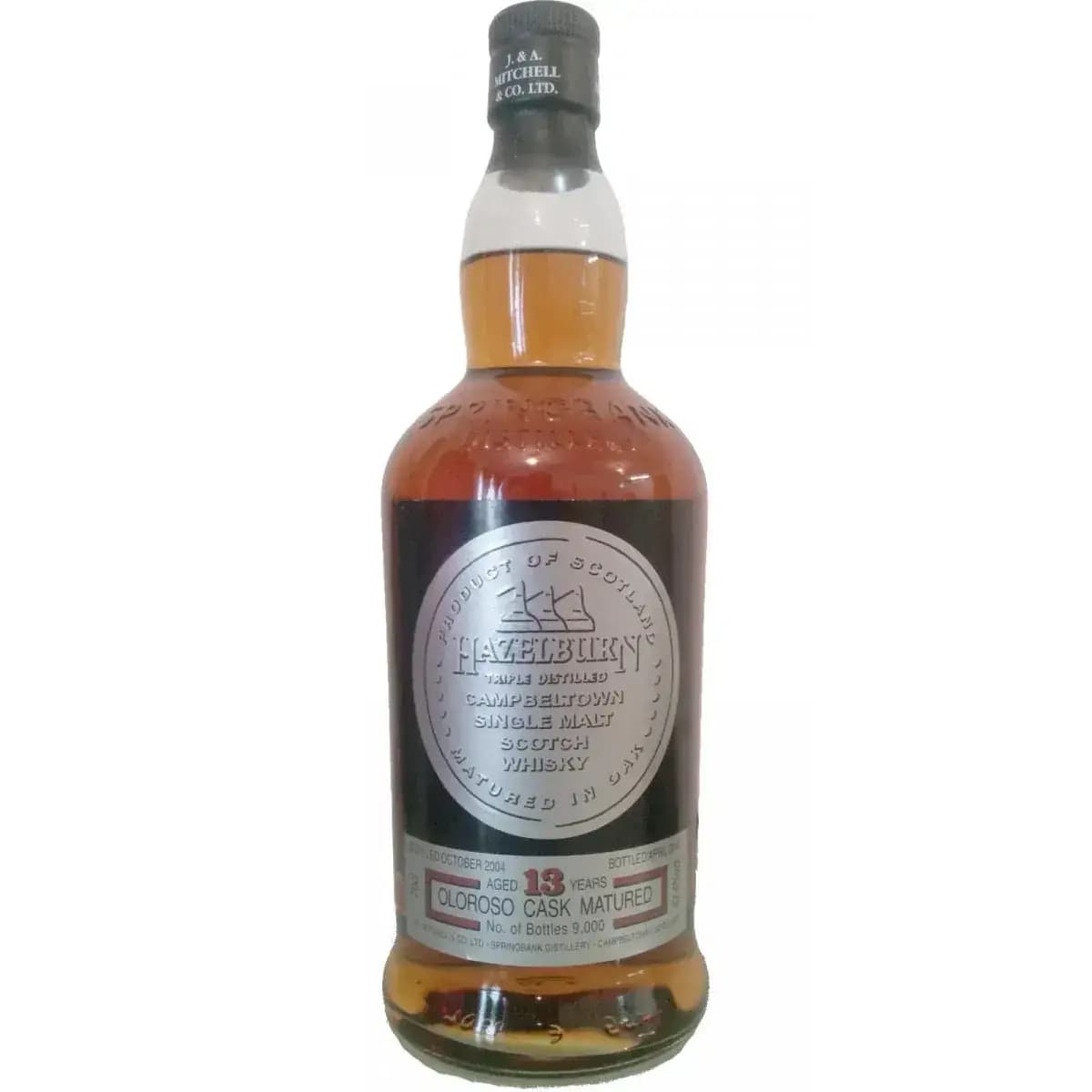 Hazelburn 13 Years Old 2004 Oloroso Cask Matured