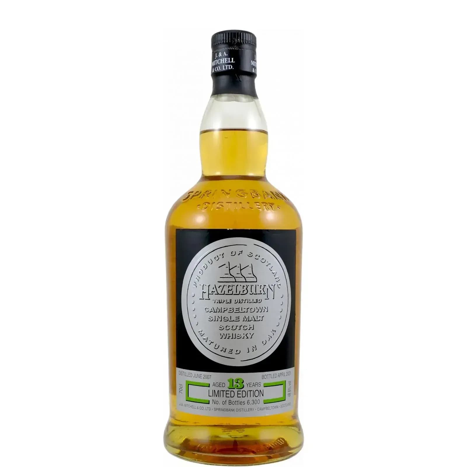 Hazelburn 13 Years Old 2007 Limited Edition