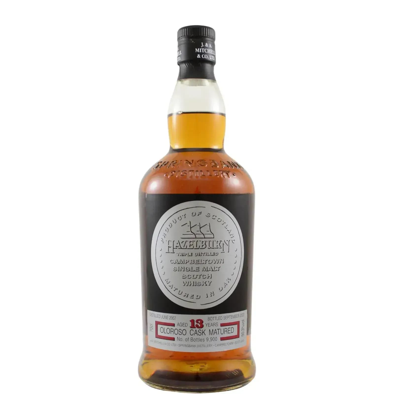 Hazelburn 13 Years Old 2007 Oloroso Cask Matured