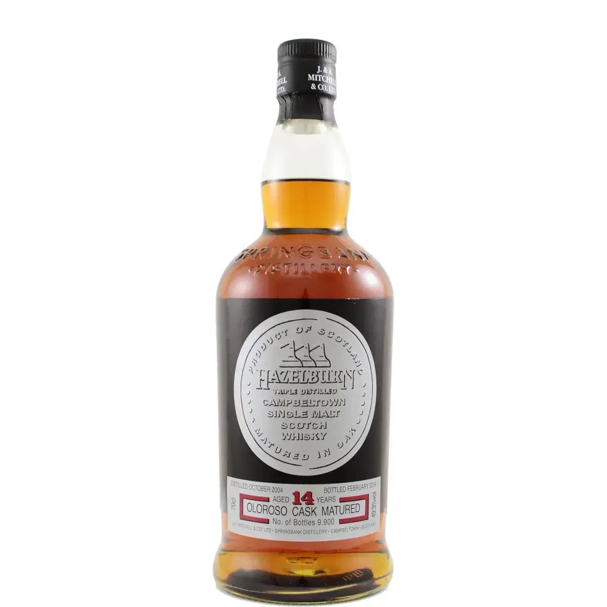 Hazelburn 14 Years Old 2004 Oloroso Cask Matured