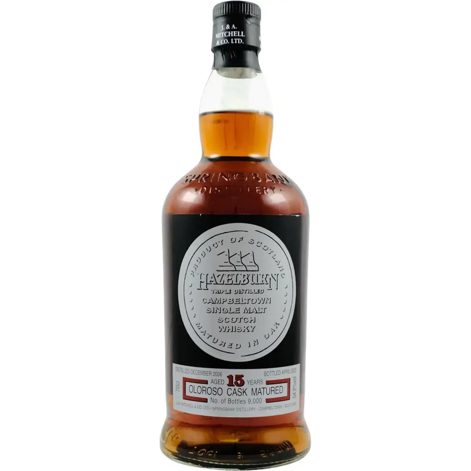 Hazelburn 15 Years Old 2006 Oloroso Cask Matured