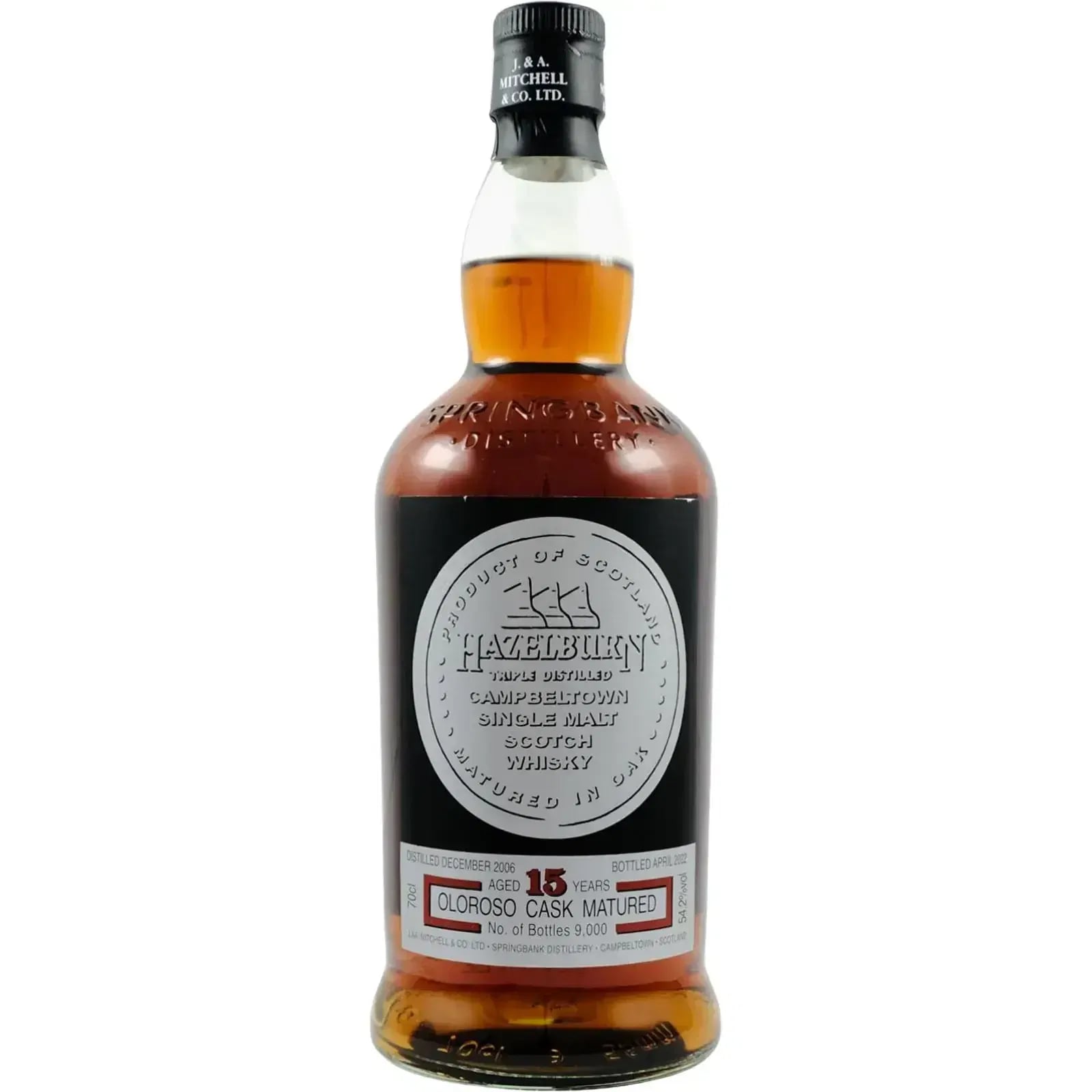 Hazelburn 15 Years Old 2006 Oloroso Cask Matured