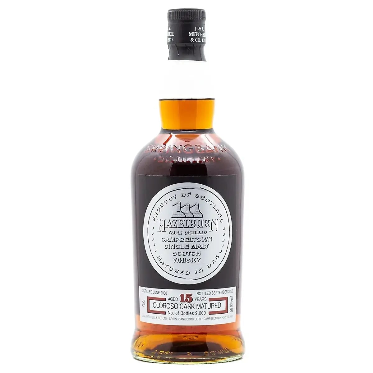 Hazelburn 15 Years Old 2008 Oloroso Cask Matured