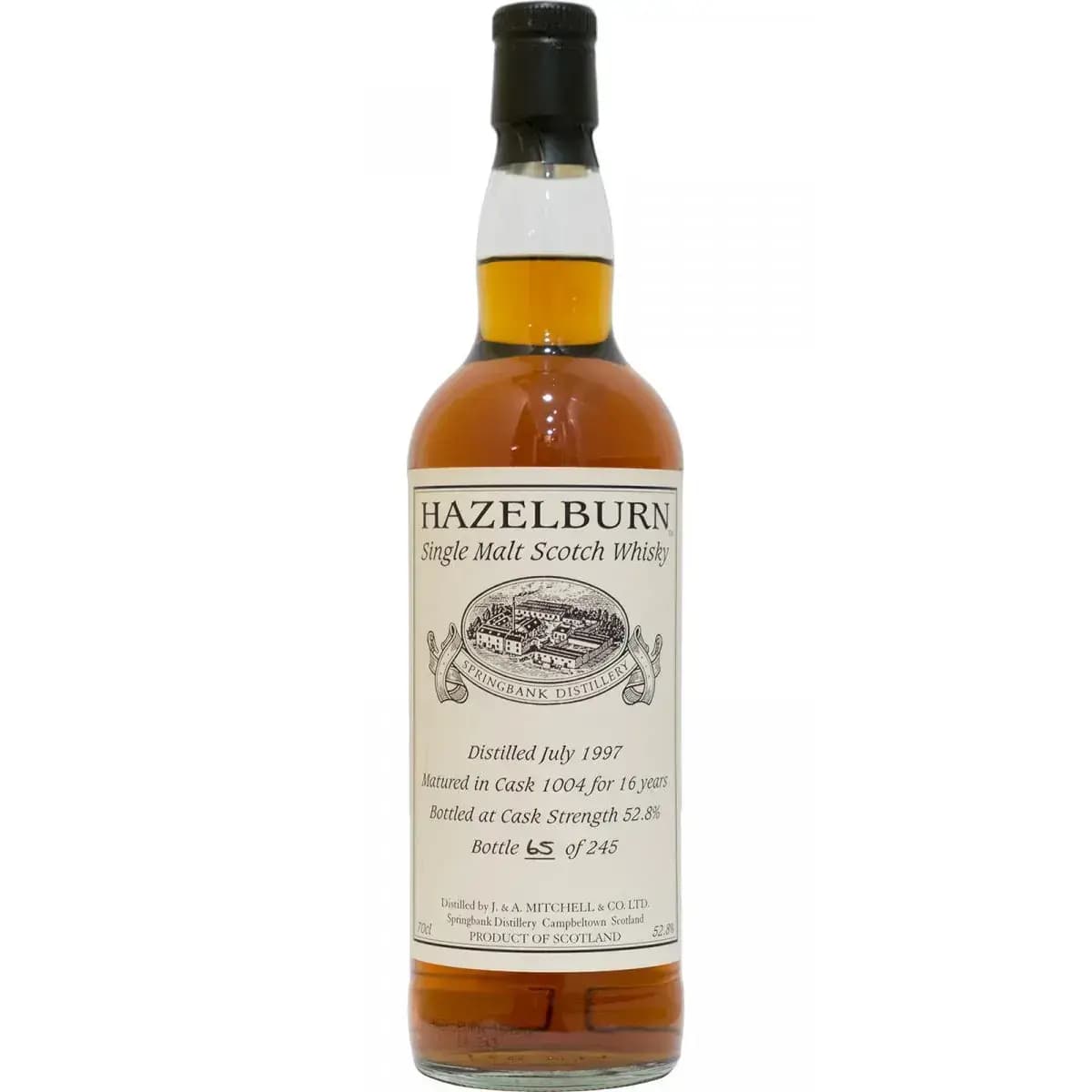 Hazelburn 16 Years Old 1997 Private Bottling Cask Nr.1004