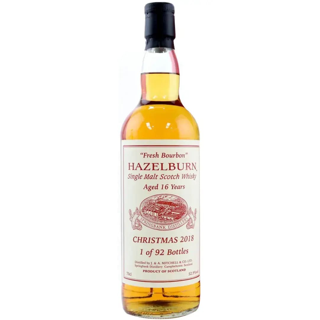 Hazelburn 16 Years Old Christmas 2018