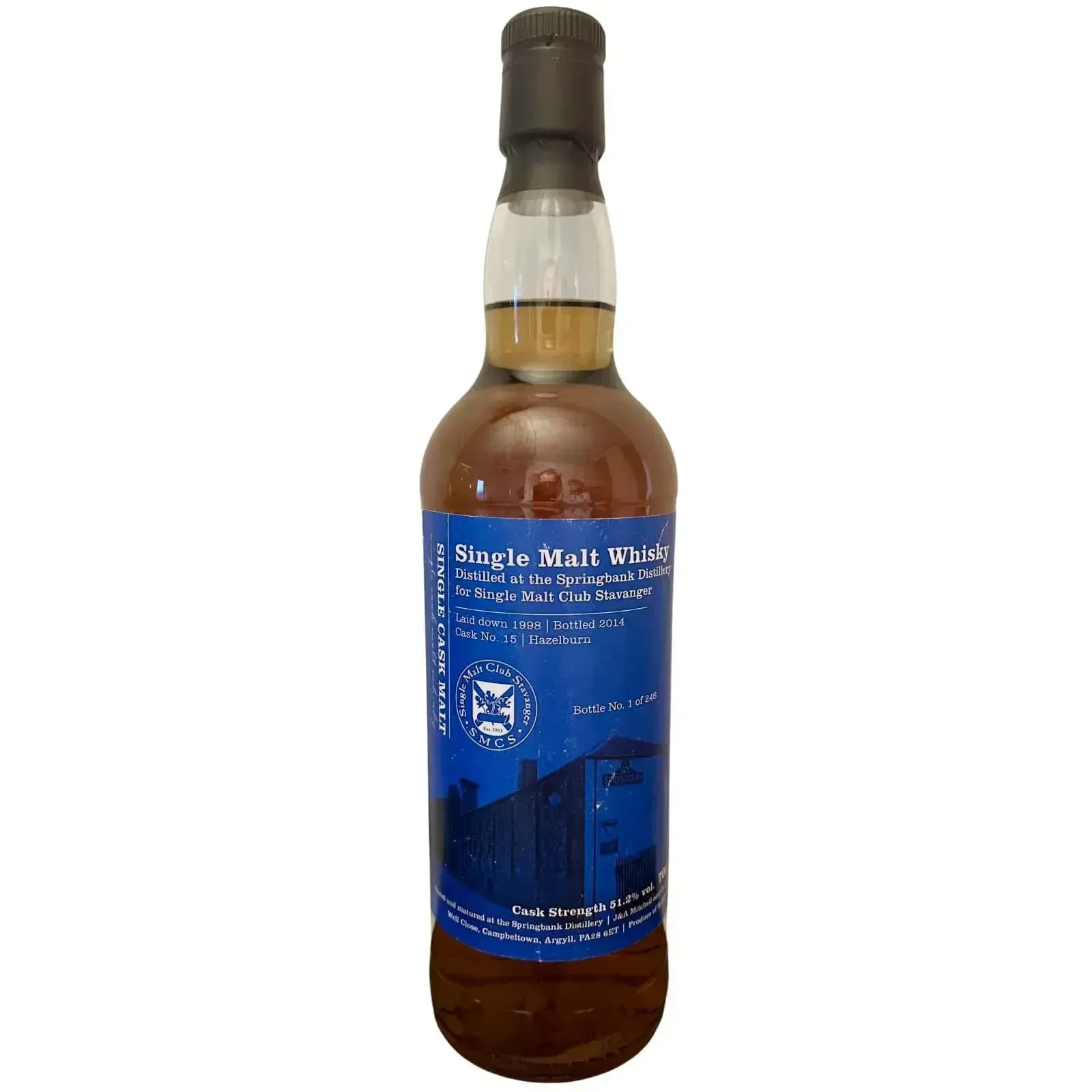 Hazelburn 1998 Single Cask Malt Cask Nr.15