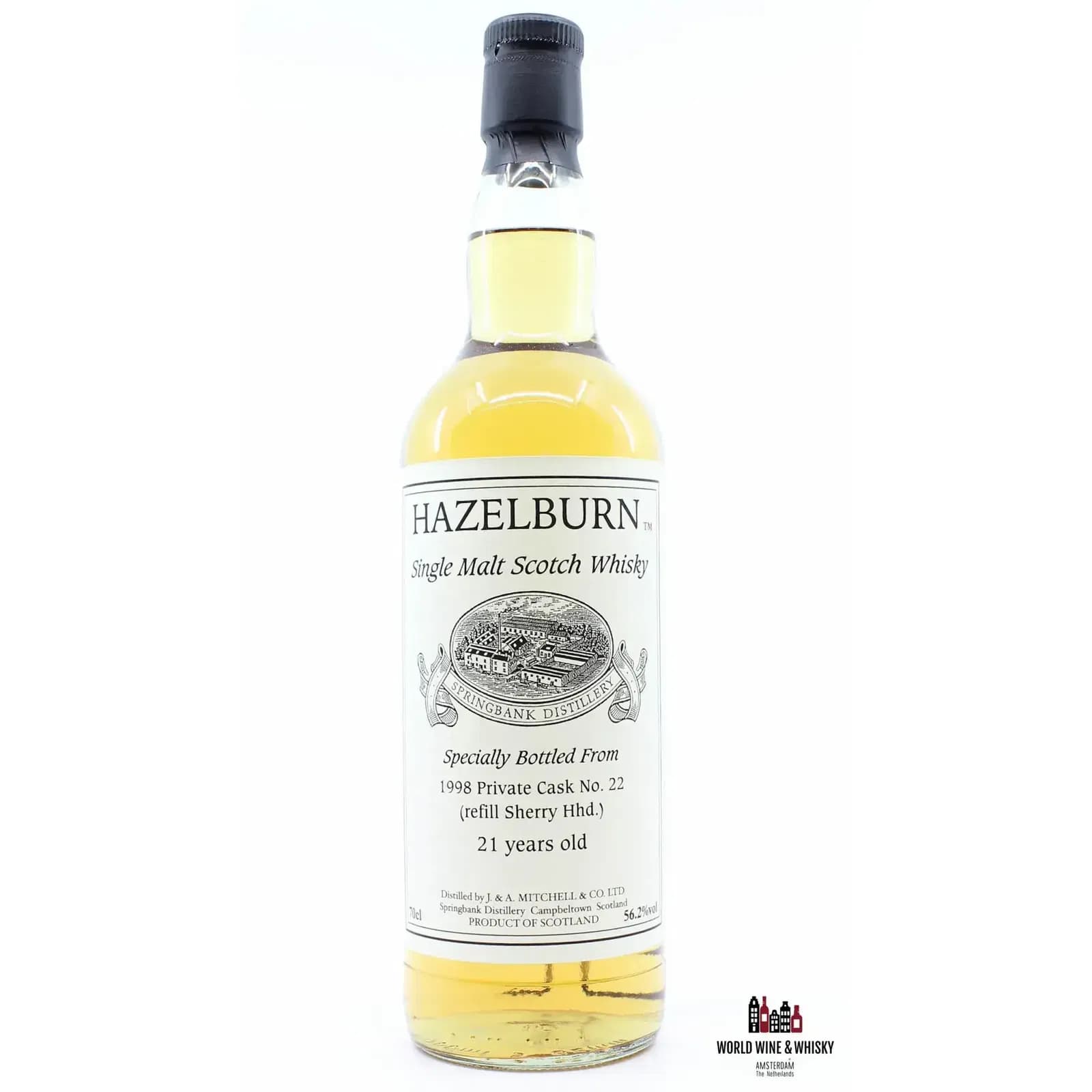 Hazelburn 21 Years Old 1998 Private Cask Nr.22