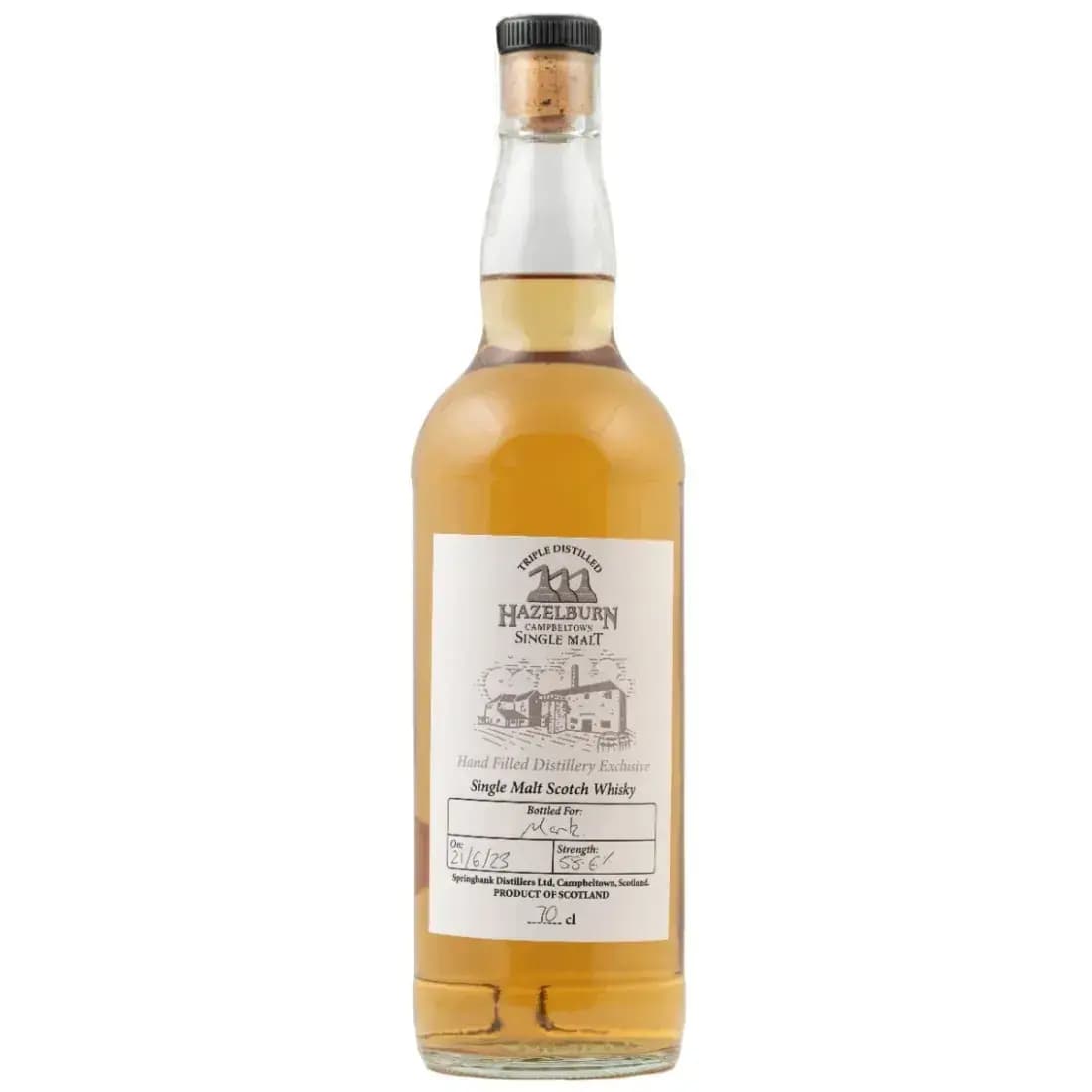 Hazelburn Campeltown Single Malt Hand-Filled Distillery Exclusive