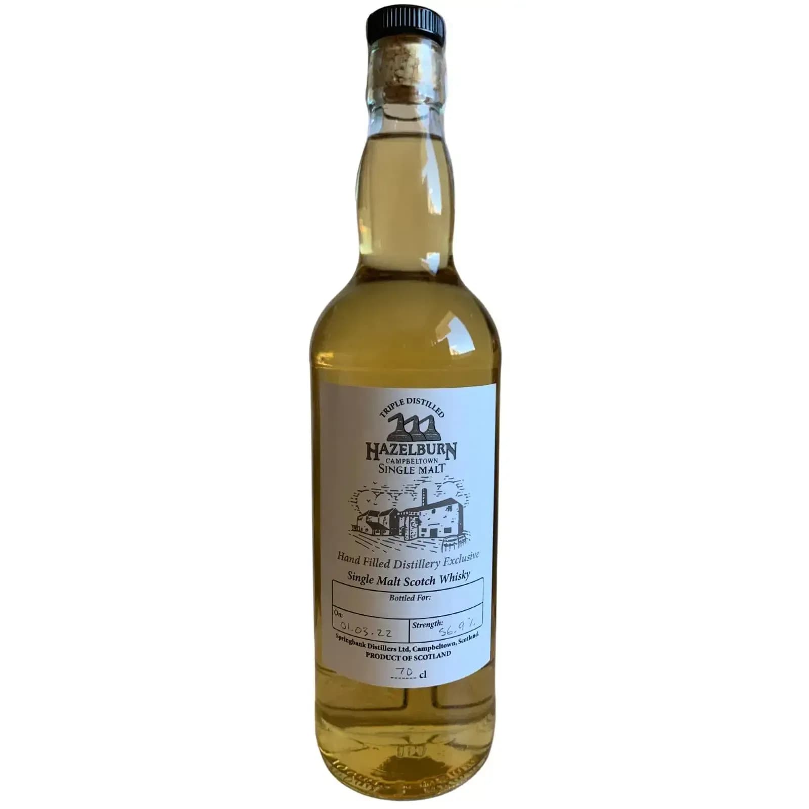 Hazelburn Hand Filled Distillery Exclusive