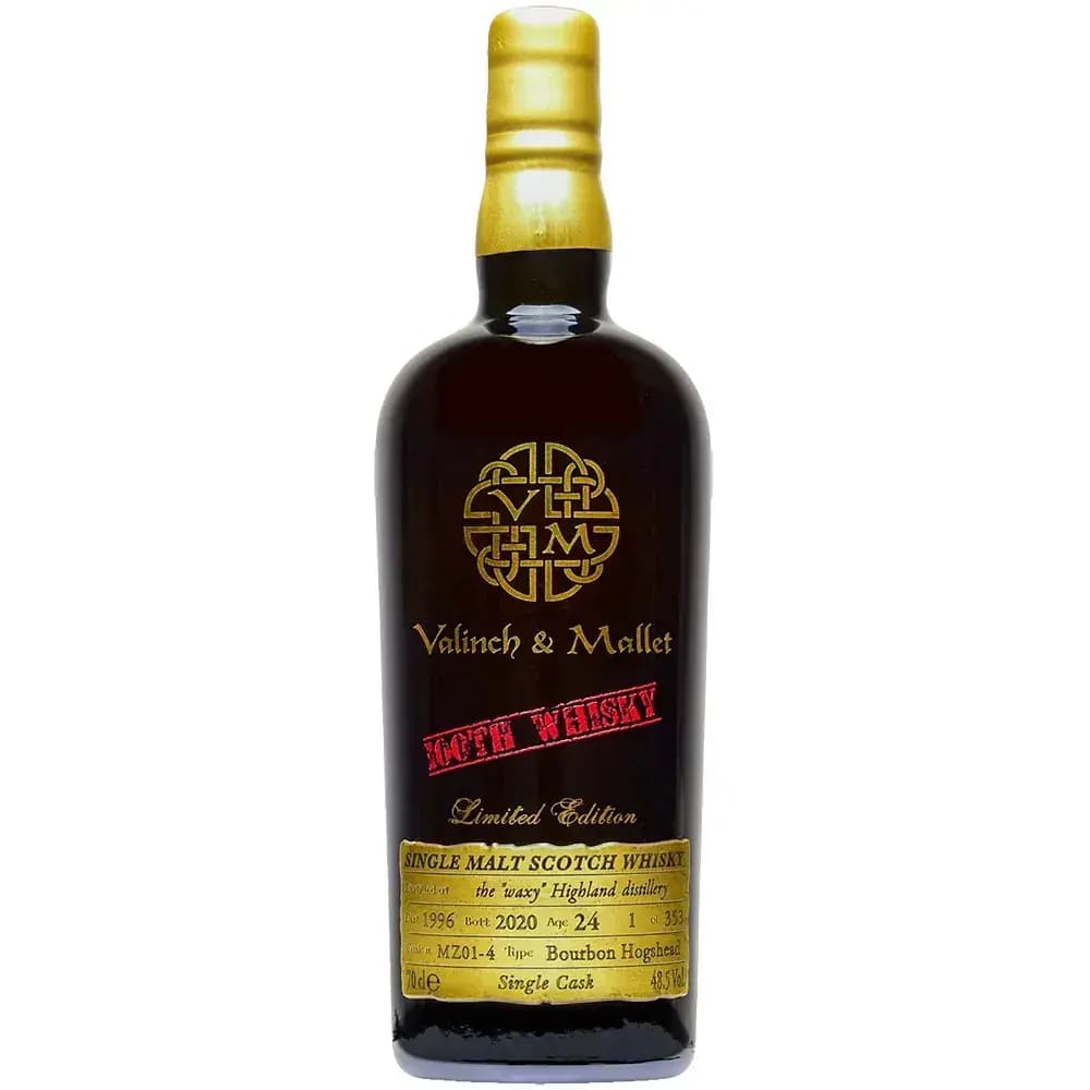 Highland Malt 24 Years Old The "Waxy" Valinch & Mallet