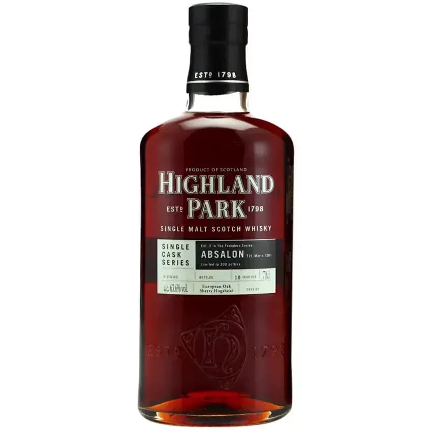Highland Park 10 Years Old 2007 Single Cask Series Nr.596