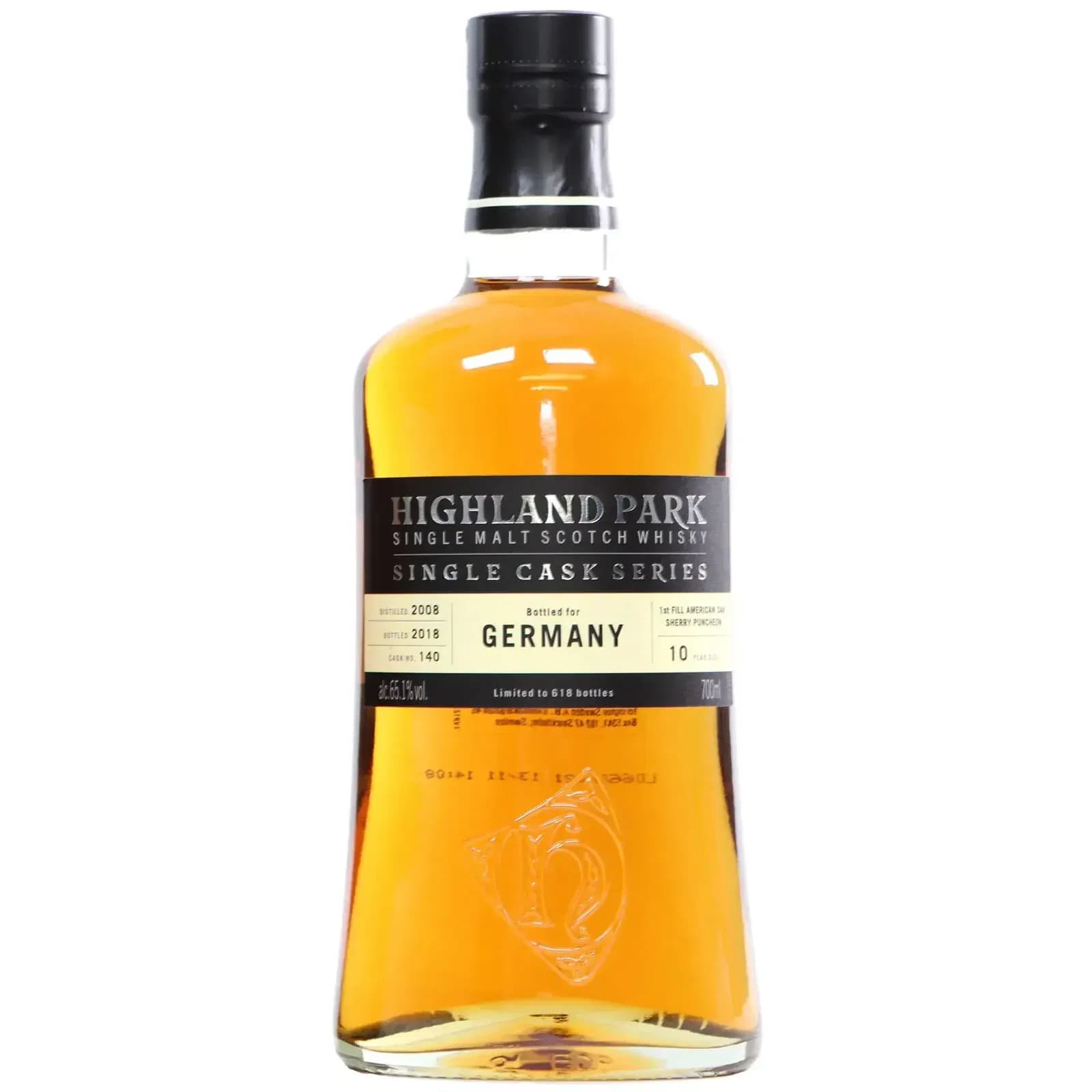 Highland Park 10 Years Old 2008 Single Cask Series Nr.140