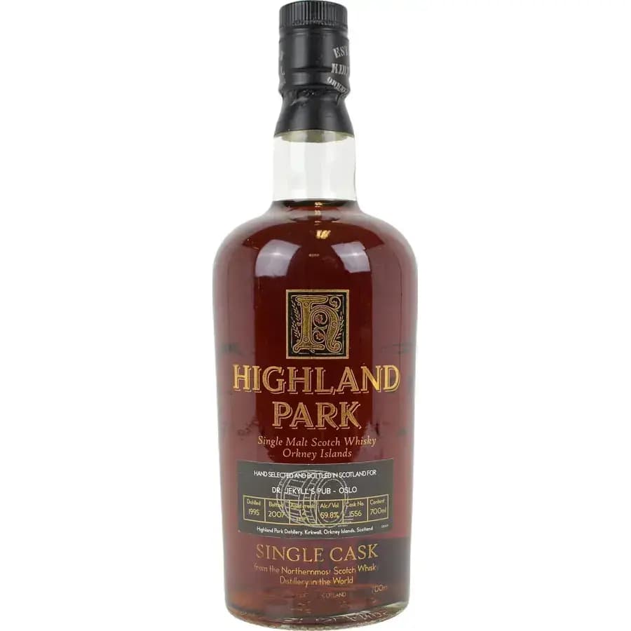 Highland Park 12 Years Old 1995 Single Cask For Dr. Jekyll'S Pub - Oslo Cask Nr.1556