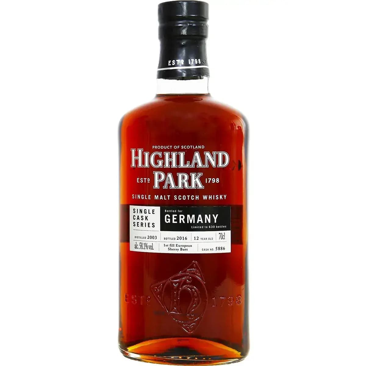 Highland Park 12 Years Old 2003 Single Cask Series Nr.5886