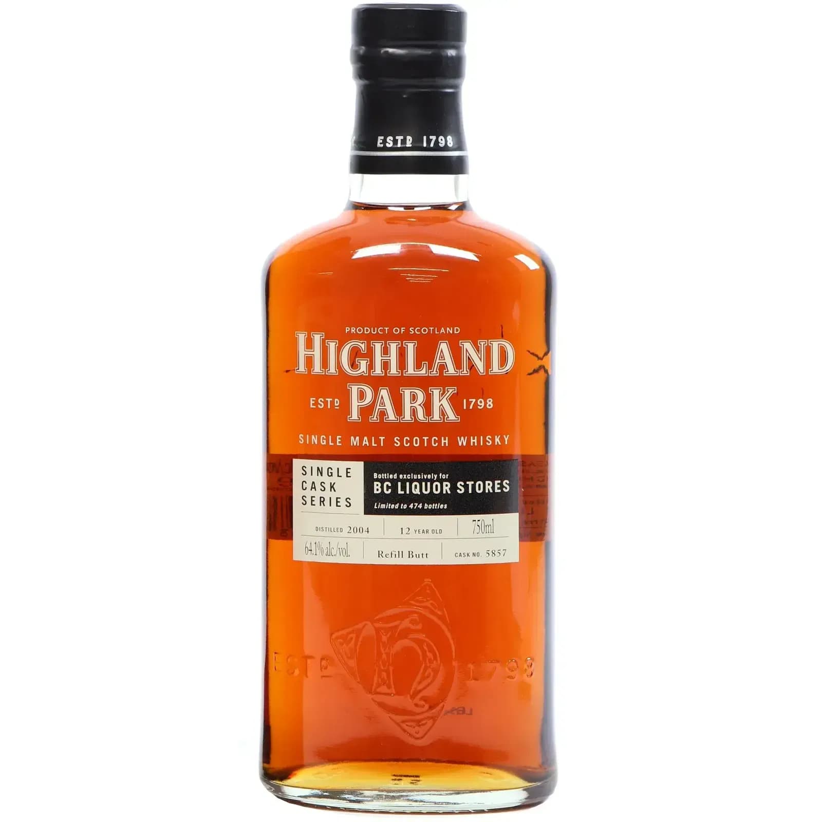 Highland Park 12 Years Old 2004 Single Cask Series Nr.5857