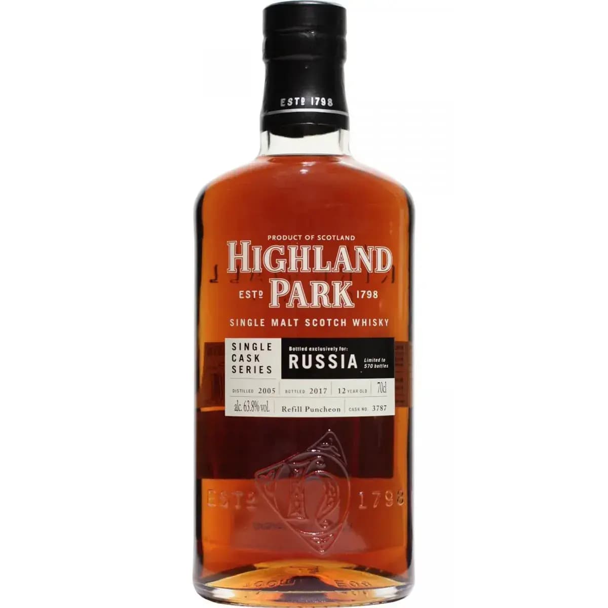 Highland Park 12 Years Old 2005 Single Cask Series Nr.3787