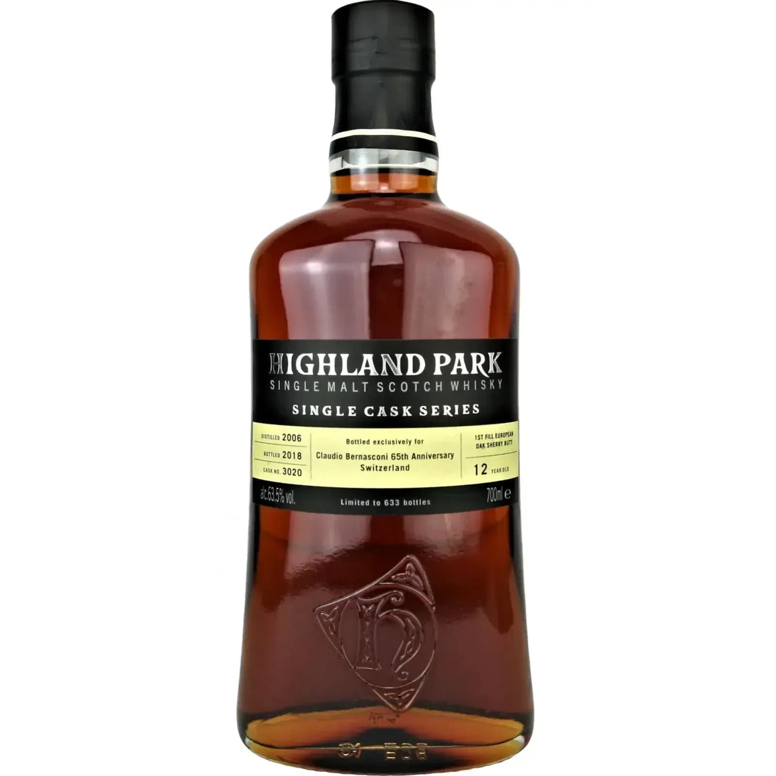 Highland Park 12 Years Old 2006 Single Cask Series Nr.3020