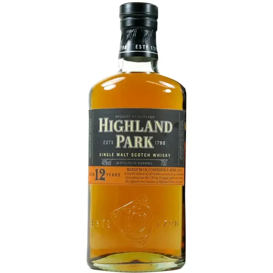 Highland Park 12 Years Old Maxxium Uk Conference