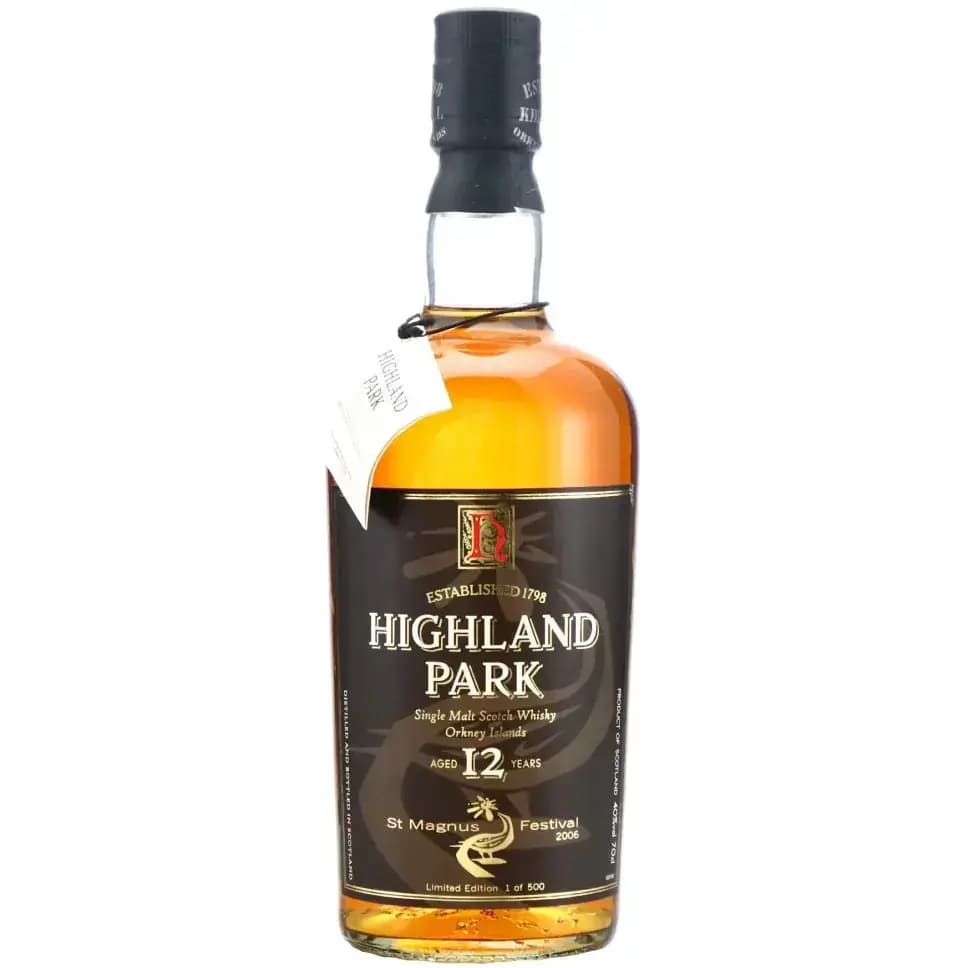 Highland Park 12 Years Old St Magnus Festival 2006